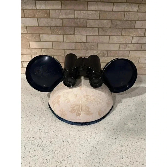 Disney Parks Vacation Club Welcome Home Mickey Mouse Ears Hat Binoculars ba - Picture 3 of 6